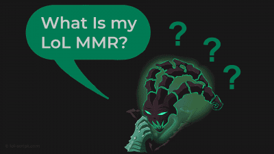 What is my MMR ? League of legends MMR Checker 🔍